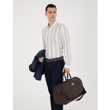 Pierre Cardin Erkek Erkek Kahverengi Spor Seyahat Çantası 50288754-VR029