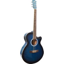 Gitar Akustik Extreme Sahne Gitarı (XAC45EQ4BLS)