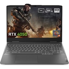 Lenovo LOQ 15APH8 82XT00EMTX AMD Ryzen 5-7640HS 16GB DDR5 1TB SSD RTX 4050 6GB 15.6 inç 144 Hz Full HD FreeDos Gaming Laptop