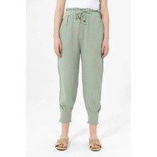 Kurular Tekstil Müslin Özel Paça Pantolon