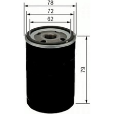 Sardes Yağ Filtresi Astra G 98-05 -Astra H-Combo 05- -Corsa C 00- -Vectra C 02- 1.4-1.6-1.6-1.8 16V-2.0T 18051