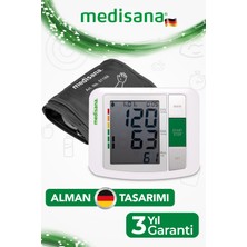 Medisana Alman Tasarım Ekstra Geniş Ekranlı Aritmi Özellikli 2X90 Hafızalı Kol Tipi Dijital Tansiyon Aleti