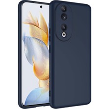 Forzacase Honor 90 ile Uyumlu Liquid Serisi Içi Kadife Lansman Silikon Kılıf
