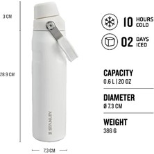 Stanley The Aerolight Iceflow Soğuk Su Termosu 0,60 Lt