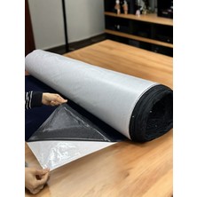 Plush Studio Yapışkanlı Süet Kadife Kumaş  Lacivert 150CM x 100 cm Iz Yapmaz Kadife Kumaş, Ev Tekstili