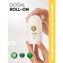 Clooe Doğal Roll on Ter Kokusu Önleyici (50ml) - Lekesiz, Fresh, Gözenek Kapatmaz