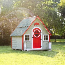 Mandu Ahşap Çocuk Oyun Evi (Playhouse) Hollanda