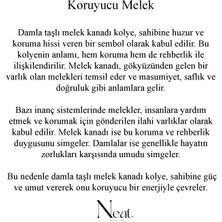 Neat Atelier Guardian Angel Kadın Çelik Kolye