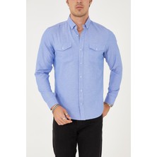 Enzim Jeans Erkek Polycotton Gömlek