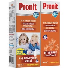 Pharma Fast Pronit Bit Set - Sprey 100 ml Bit Şampuan 150 ml