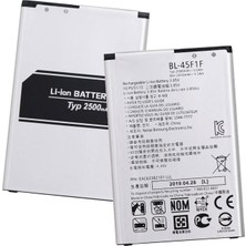 Tekno Prime Lg K9 ile Uyumlu Ithal Pil BL45F1F