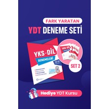 Rh Pozitif Yayınları Yksdil / Ydt Deneme Seti 2 - Optik Form - Açıklamalı Çözümler - Sınavla Uyumlu