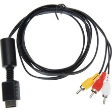 Ancheyn Ps3 Ps2 Av LCD Tv Oyun Konsolu 3 Rca Scart Lale Bağlantı Kablosu 4620