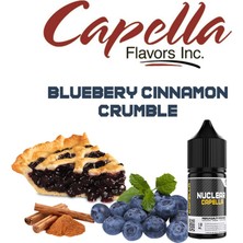 Capella Blueberry Cinnamon Crumble Aroması Yabanmersinli Kek Aroma 10 ml