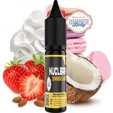 Nuclear Kimya Dinner Lady Strawberry Macaron Aroması 10 ml Orjinal Dolum