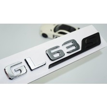 Dk Tuning GL63S Bagaj Krom Siyah Abs Yazı Logo Benz Ile Uyumlu