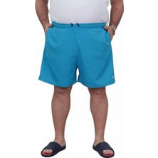 Moc Grande Mocgrande Büyük Beden Klasik Deniz Şortu 23677 Saks