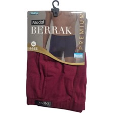 Berrak Çapa Collection 4488BERRAK Boxer Erkek Düz Renkli 3 Lü