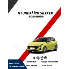 Martigues Hyundai I20 2021-2023 Uyumlu Model Aralığı Muz Silecek Seti Sürücü Taraf 600MM Yolcu Taraf 400MM