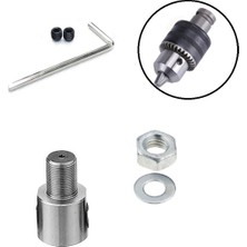 Depolife 3/8 mm Kaplin Vida Seti Okul Proje Ödev Hobi Uygulama 8 mm Motor Mili Için Mandren Adaptör