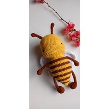 Masal Örgü Dünyası Sevimli Arı- Harika Hayvanlar Doğal Amigurumi Oyuncak