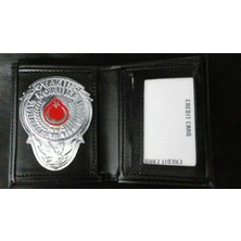 Aldatmaz Vip Koruma Rozetli Cüzdanı,+1rozet Al-Sıvıle Satılmaz-Sadece Yakın Koruma Personelı Satın Alabılır.