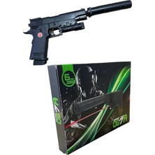 Sıfır312 Lazerli, Susturuculu Boncuk Atan Tabanca 22 cm Boyunda Ithal Ürün
