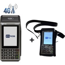 Inpos M530 4g Yazar Kasa Pos Temassız ve Qr Özellikli Taşıma Kılıfı Hediyeli