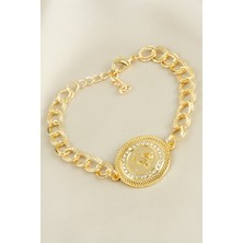 Feryal Osmanlı Tuğrası Taşlı Bileklik