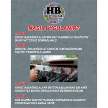 Hediyene Bak Arka Cam Sticker Set Oto Sticker Araba Sticke