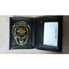 Aldatmaz Vip Koruma Rozetli Cüzdanı,+1rozet Al-Sıvıle Satılmaz-Sadece Yakın Koruma Personelı Satın Alabılır.
