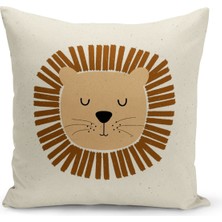 Bertille Home Çocuk Bebek Serisi Çift Tarafı Dijital Baskılı Kırlent Kılıfı (Kids Children Cushion Cover)