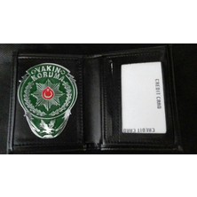 Aldatmaz Vip Koruma Rozetli Cüzdanı,+1rozet Al-Sıvıle Satılmaz-Sadece Yakın Koruma Personelı Satın Alabılır.