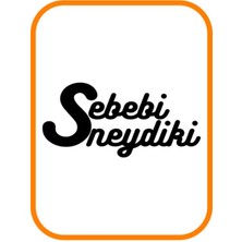 Hediyene Bak '' Sebebi Neydi Ki '' Oto Sticker Motor Sticker