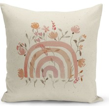 Bertille Home Çocuk Bebek Serisi Çift Tarafı Dijital Baskılı Kırlent Kılıfı (Kids Children Cushion Cover)