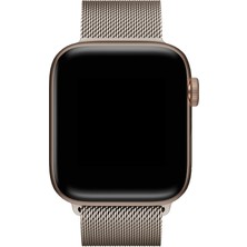 Bagies Apple Watch Için Yıldız Işığı Hasır Çelik Milano Kordon 38 mm 40 mm 41 mm Uyumlu Kayış Starlight