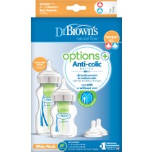 Dr Brown's Geniş Ağız Options 2li Pp Biberon Seti 150 ml 270 ml