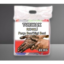 Turwax Renkli Parça Bez Silgi Bezi 10 kg