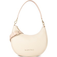 Valentino Ekru Kadın 10X29X24 cm Çapraz Çanta VBS5A808045