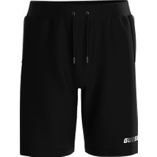 Guess Siyah Erkek Lastikli Bel Standart Fit Şort Z4RD04KB3P2JBLK-MICKEY