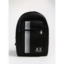 Armani Exchange Siyah 31X44,5X15,5 cm Erkek Sırt Çantası 952600 4R818 00020  Man's Backpack