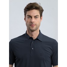 Duno Düz Koyu Lacivert Erkek Polo T-Shirt Turbo Deıva