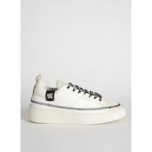 Bonamaso Ekru Doğal Kauçuk + Vegan Deri Erkek Sneaker Antonio - Gardenia