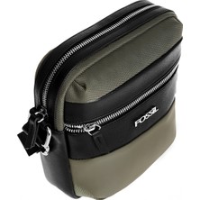 Fossil Haki 19X22X10 cm Erkek Çapraz Çanta 01FS2051