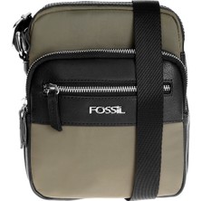 Fossil Haki 22X19X6 cm Erkek Çapraz Çanta 01FS2053
