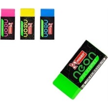 Tüftürük Mikro Soft Neon Küçük Boy Silgi 4 Adet
