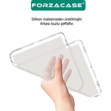 Forzacase Samsung Galaxy Tab A9+ Plus 11’’ Için Silikon Kılıf + Nano Esnek Ekran Koruyucu Film FC013