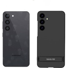 Cepustik Telefon Aksesuarları Galaxy S24 Plus Kılıf Kamera Korumalı Dikey Standlı Ays Kılıf