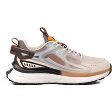 Pierre Cardin PCI-10105 Beyaz-Kahve Erkek Spor Ayakkabı