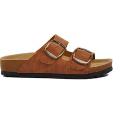 Pierre Cardin PC-6958 Taba Kadın Mantar Terlik